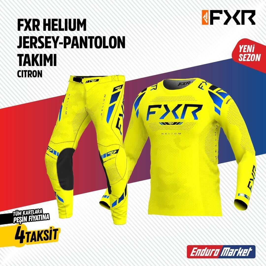 Fxr Sarı Mavi Jersey Pantlon Takımı