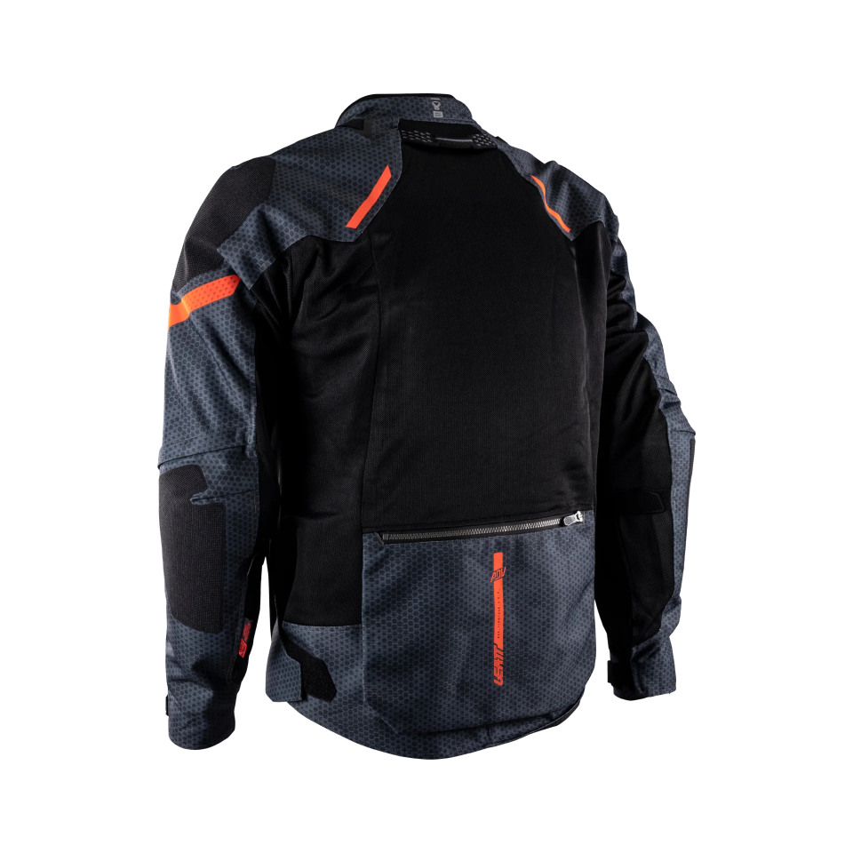 Leatt Adv Flow-Tour 4.5 Gri Motosiklet Montu ve Pantolonu