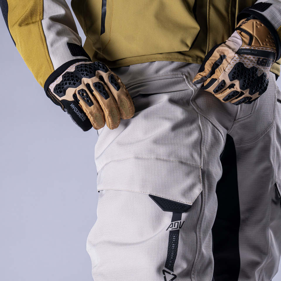 Leatt ADV Dri-Tour 5.5 Kısa Kahverengi Motosiklet Montu ve Pantolonu