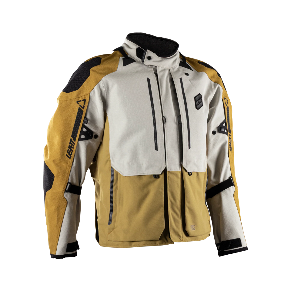 Leatt ADV Dri-Tour 5.5 Kısa Kahverengi Motosiklet Montu ve Pantolonu