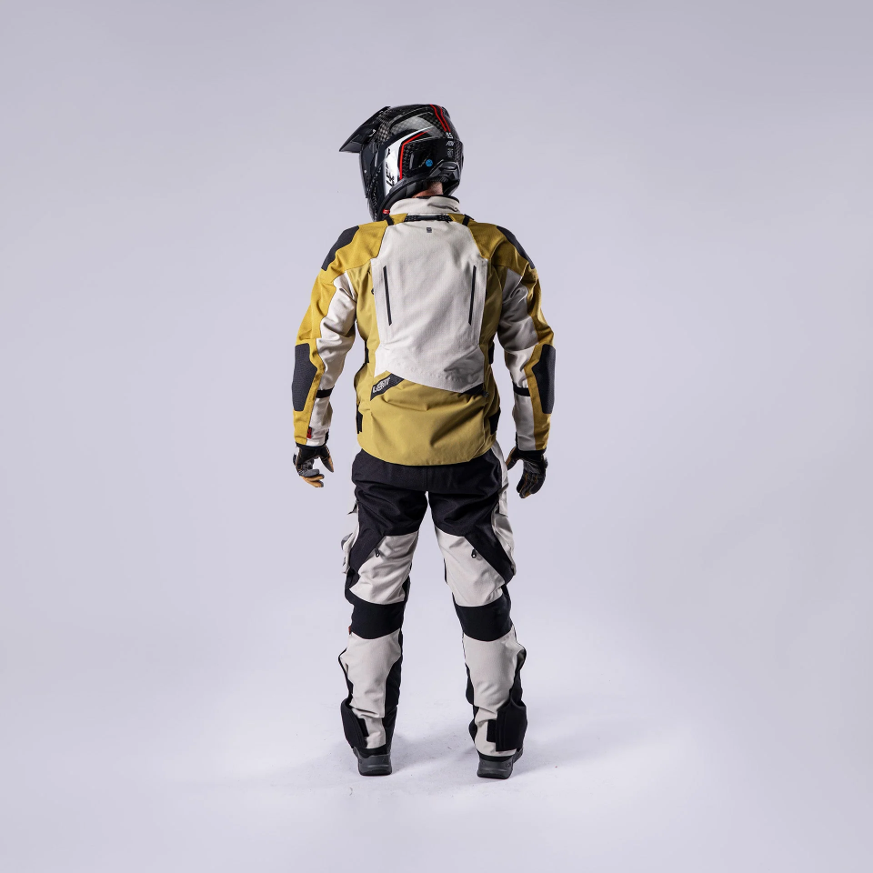 Leatt ADV Dri-Tour 5.5 Kısa Kahverengi Motosiklet Montu ve Pantolonu