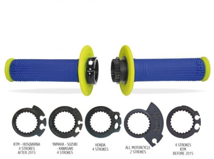 Progrip 708 Lock-on Mavi̇ Sari Elci̇k