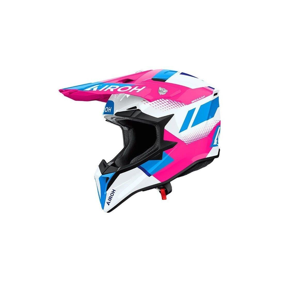 Airoh Vısıon Pembe Parlak Motosiklet Kaskı