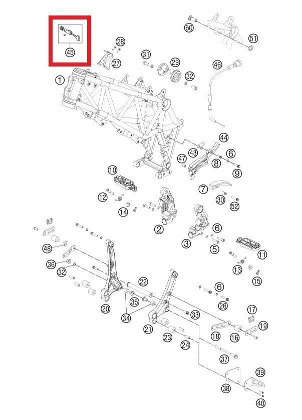 Steerıng Head Lock  Ktm Orj Yp