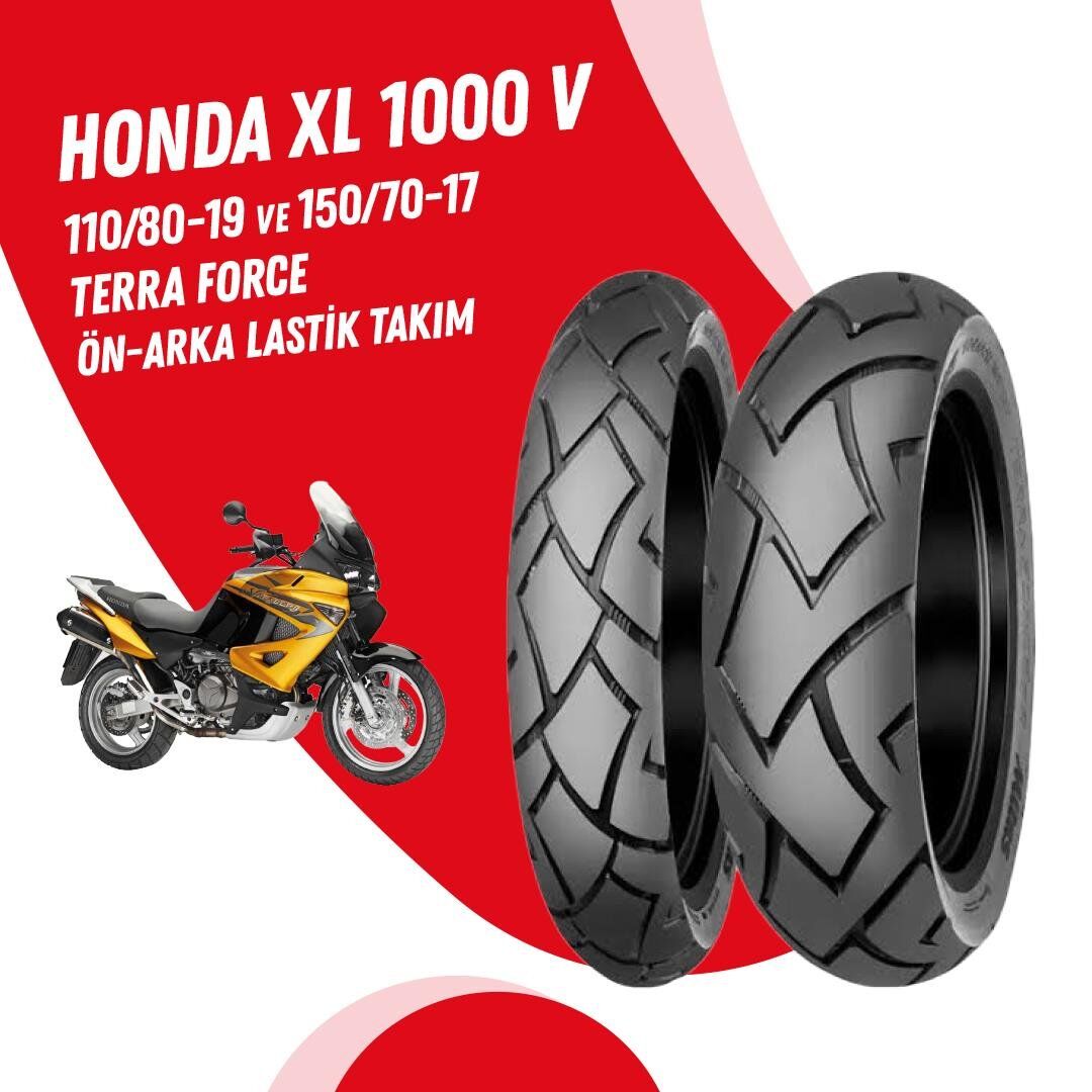 Honda Xl 1000 V Mitas Terra Force Lastik Takımı