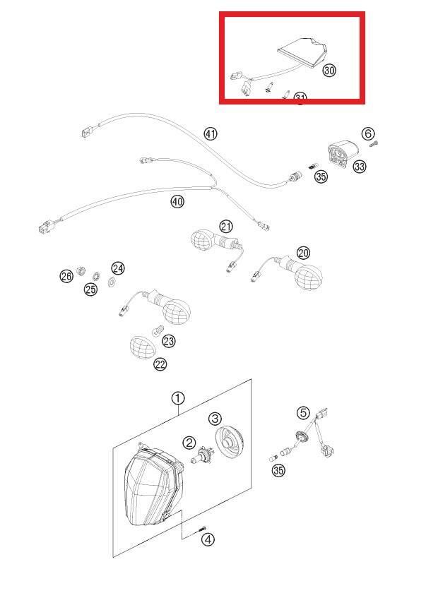Rear Lıght Ktm Orj Yp