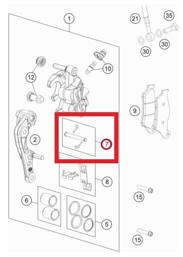 Bolt Cpl Ktm Orj Yp A6-1
