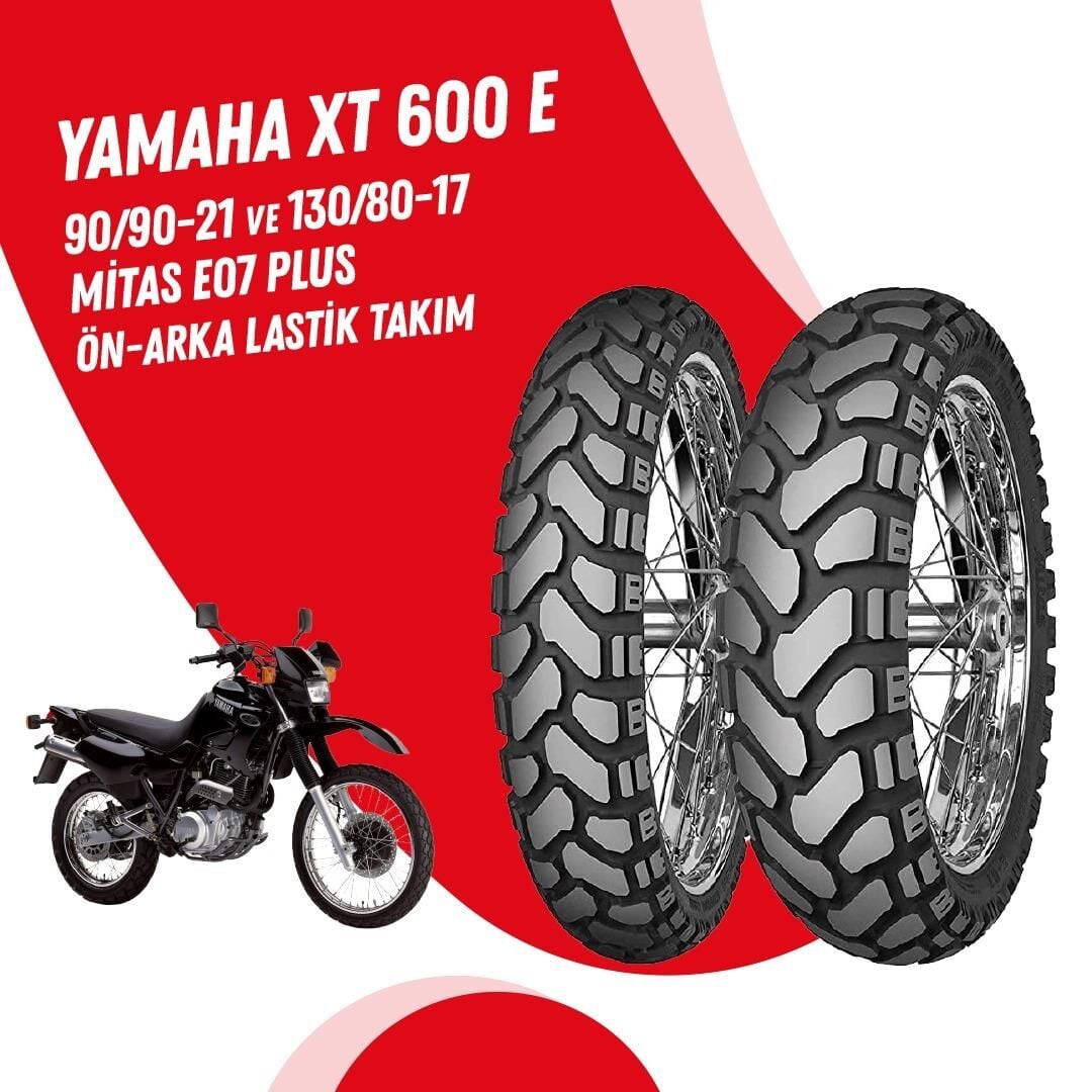 Yamaha Xt 600 E Mitas E-07 + Lastik Takımı