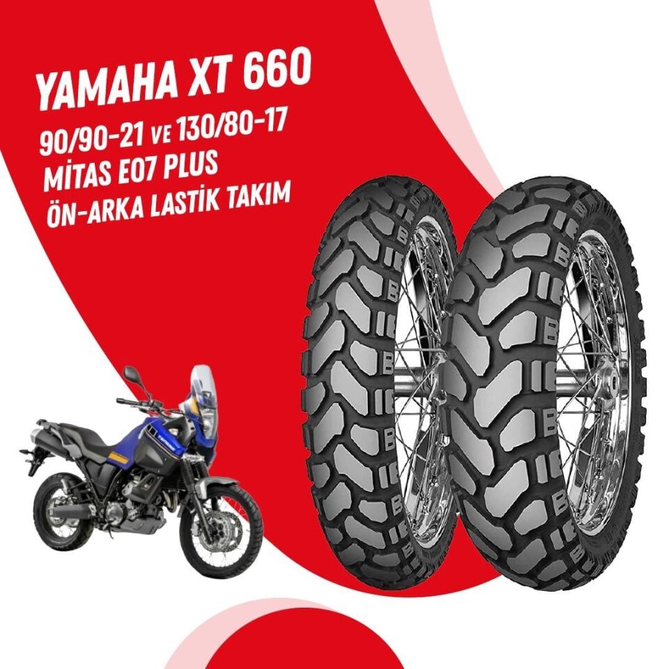 Yamaha Xt 660 Mitas E-07 + Lastik Takımı