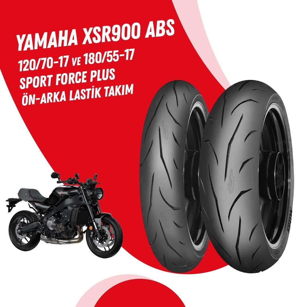 Yamaha Xsr 900 Mitas Sport Force + Lastik Takımı