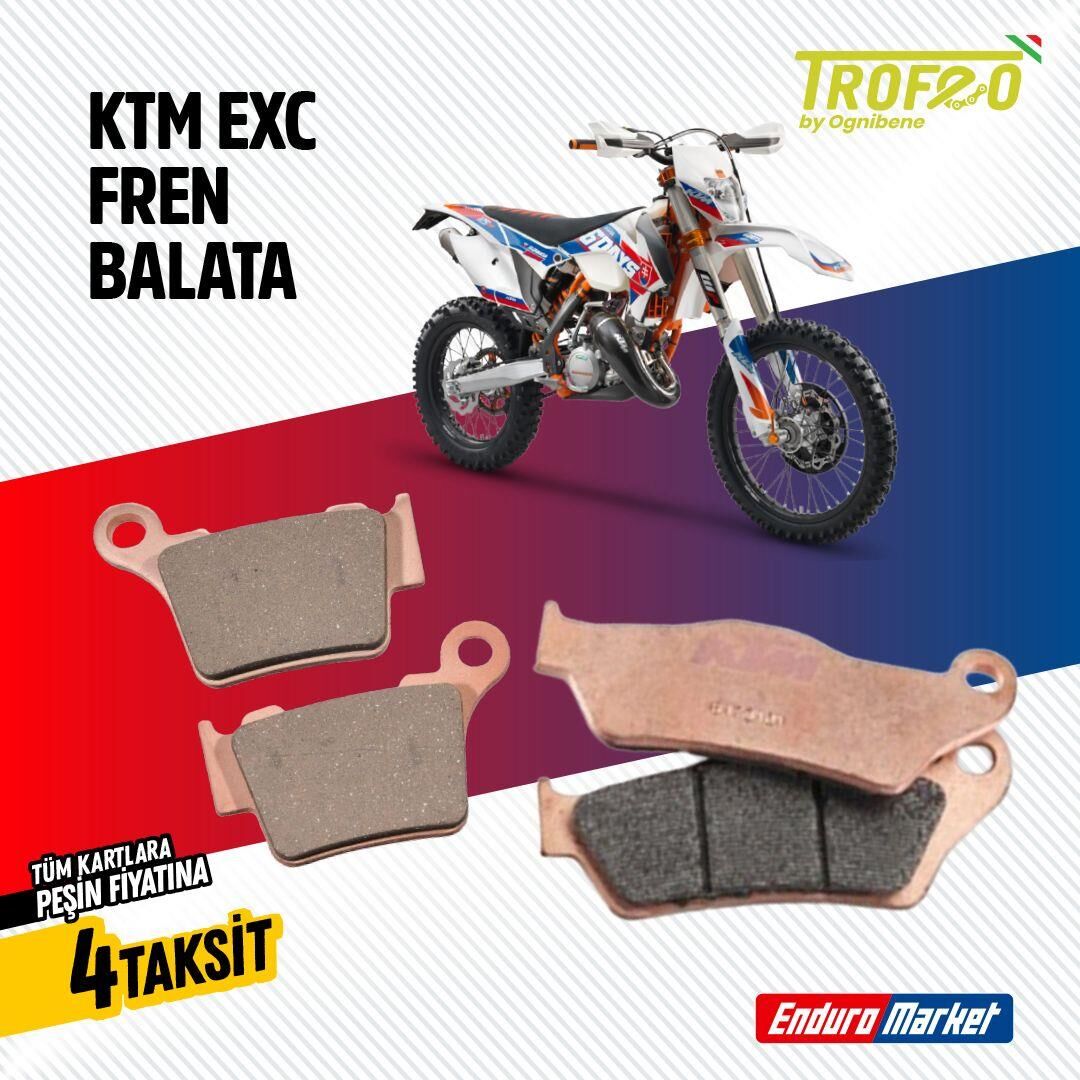 Ktm Exc 250 Tpi Trofeo Ön Arka Fren Balatası