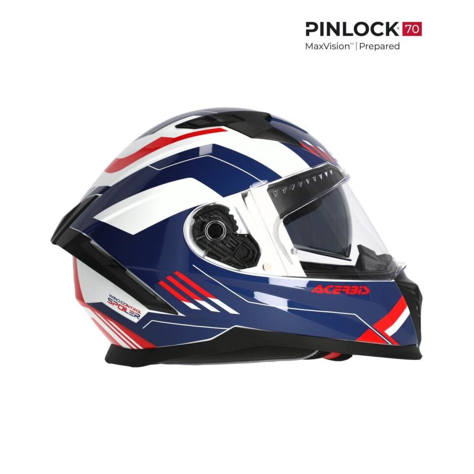 Acerbis X-Way Graphıc Kask Mavi Kırmızı