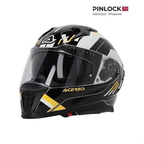 Acerbis X-Way Graphıc Kask Siyah Sarı