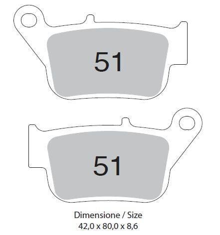 Trofeo Sinterli Fren Balatası