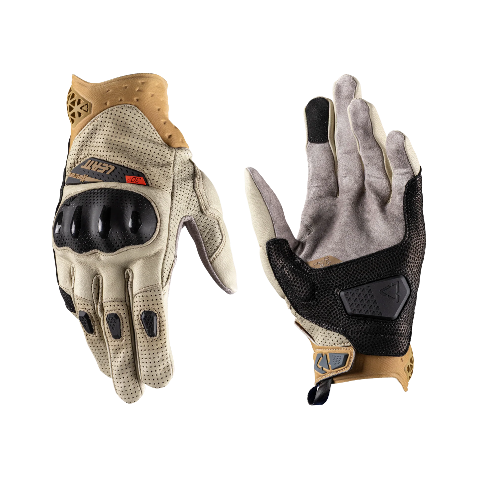 Leatt Adv X-Flow 8.5 Kısa Kahverengi Motosiklet Eldiveni