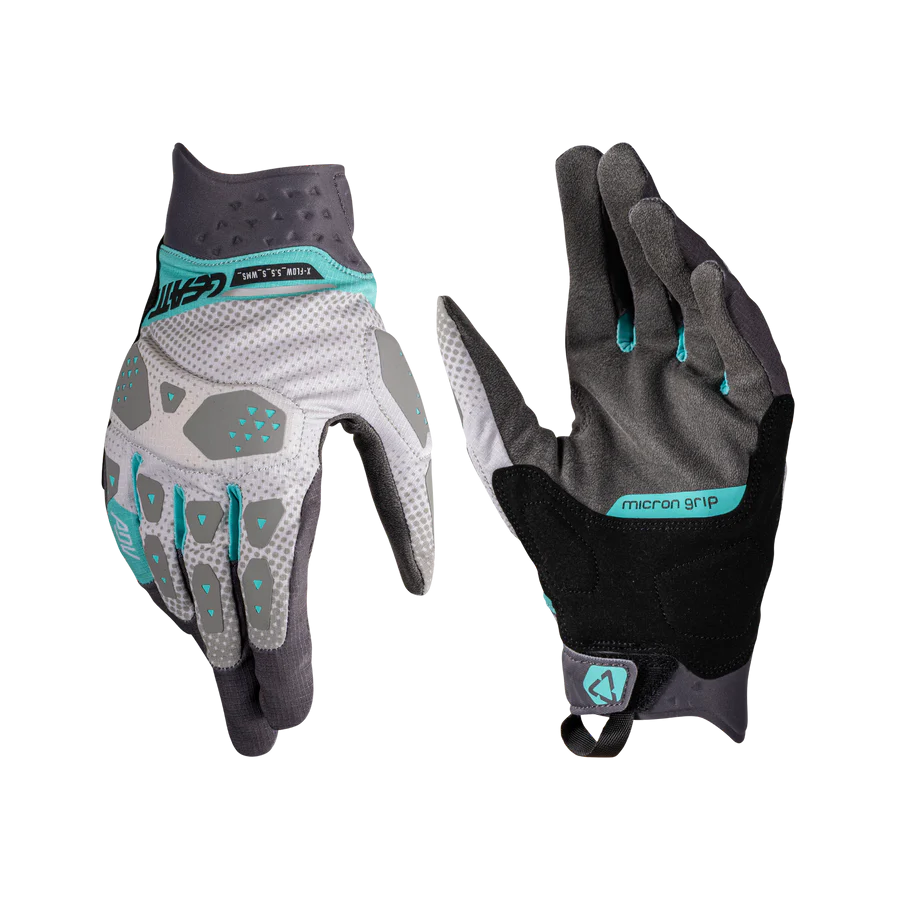 Leatt Adv X-Flow 5.5 Bayan Gri Motosiklet Eldiveni