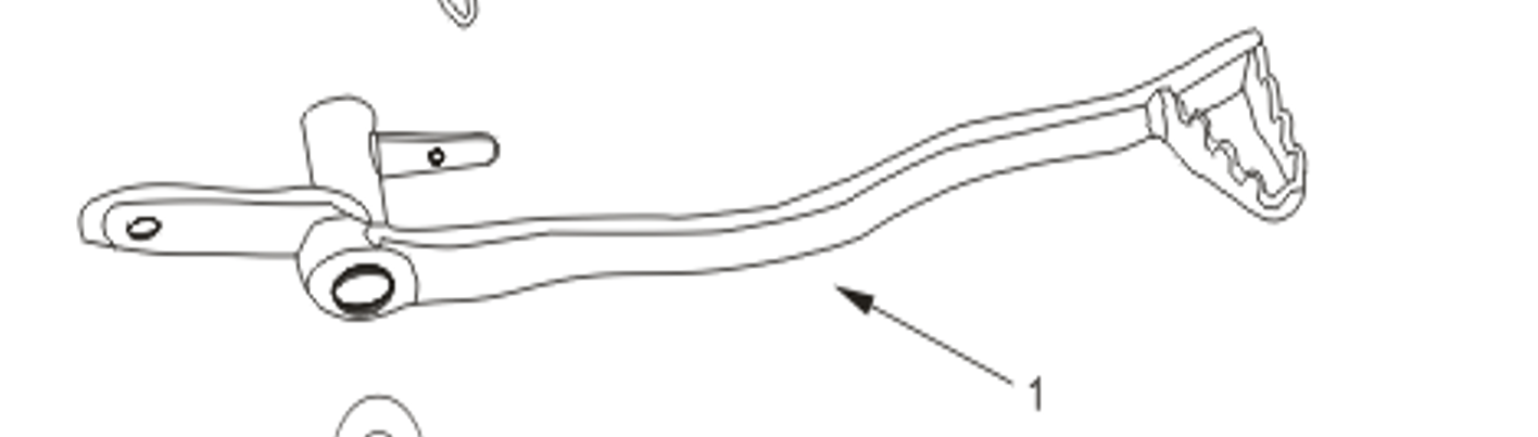 Kayo Ts 90 Arka Fren Pedalı