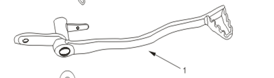 Kayo Ts 90 Arka Fren Pedalı