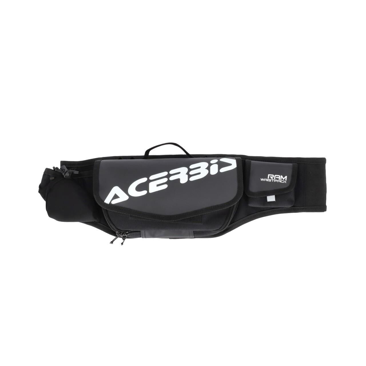 Acerbis Ram Pro Logo Bel Çantası Siyah Beyaz 2L