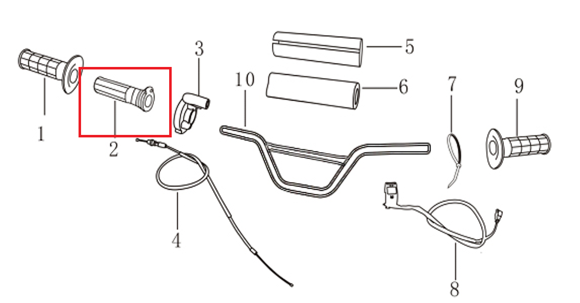 Kayo Ts 90 Gaz Borusu