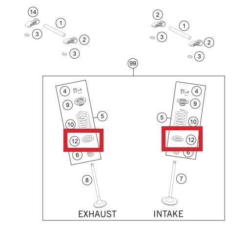 Valve Sprıng Holder Ktm Orj Yp A5-2