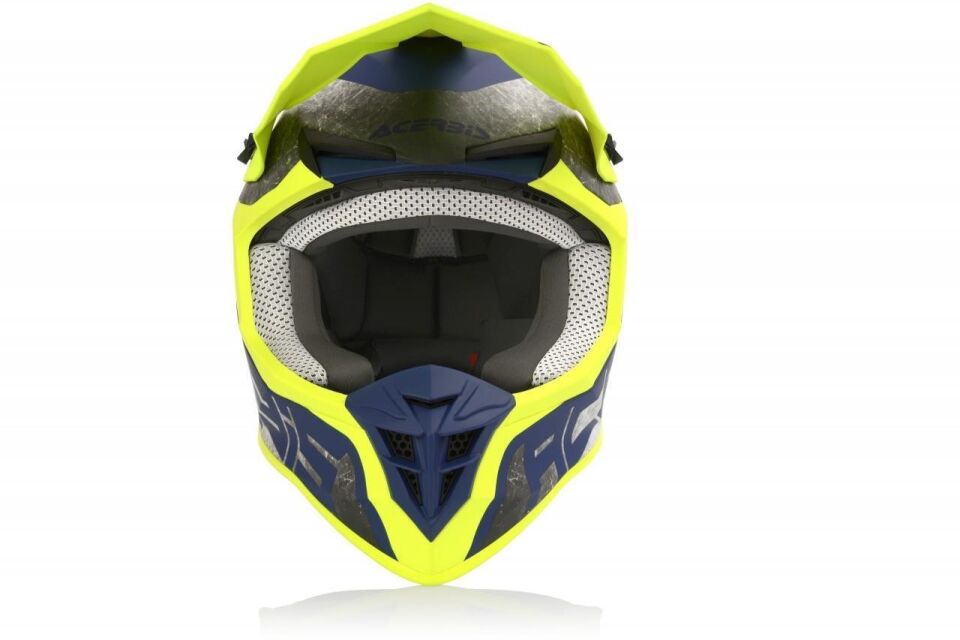Acerbis Lınear Kask Mavi Sarı