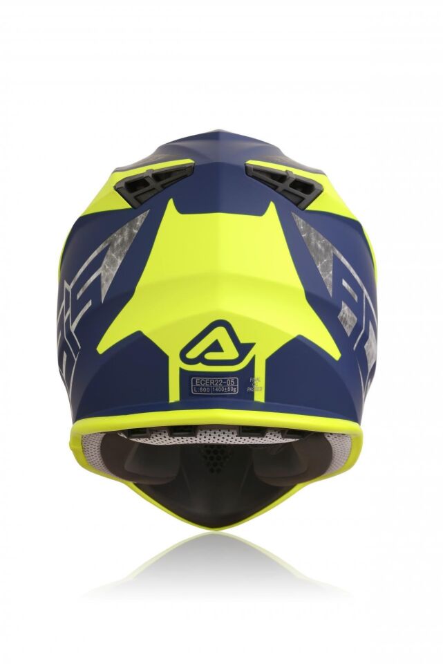 Acerbis Lınear Kask Mavi Sarı