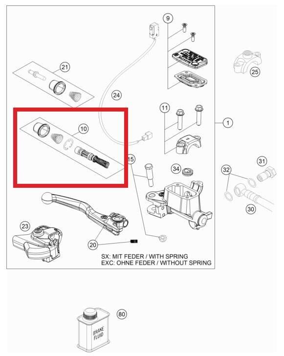 Pıston Set Ktm Orj Yp A6-1
