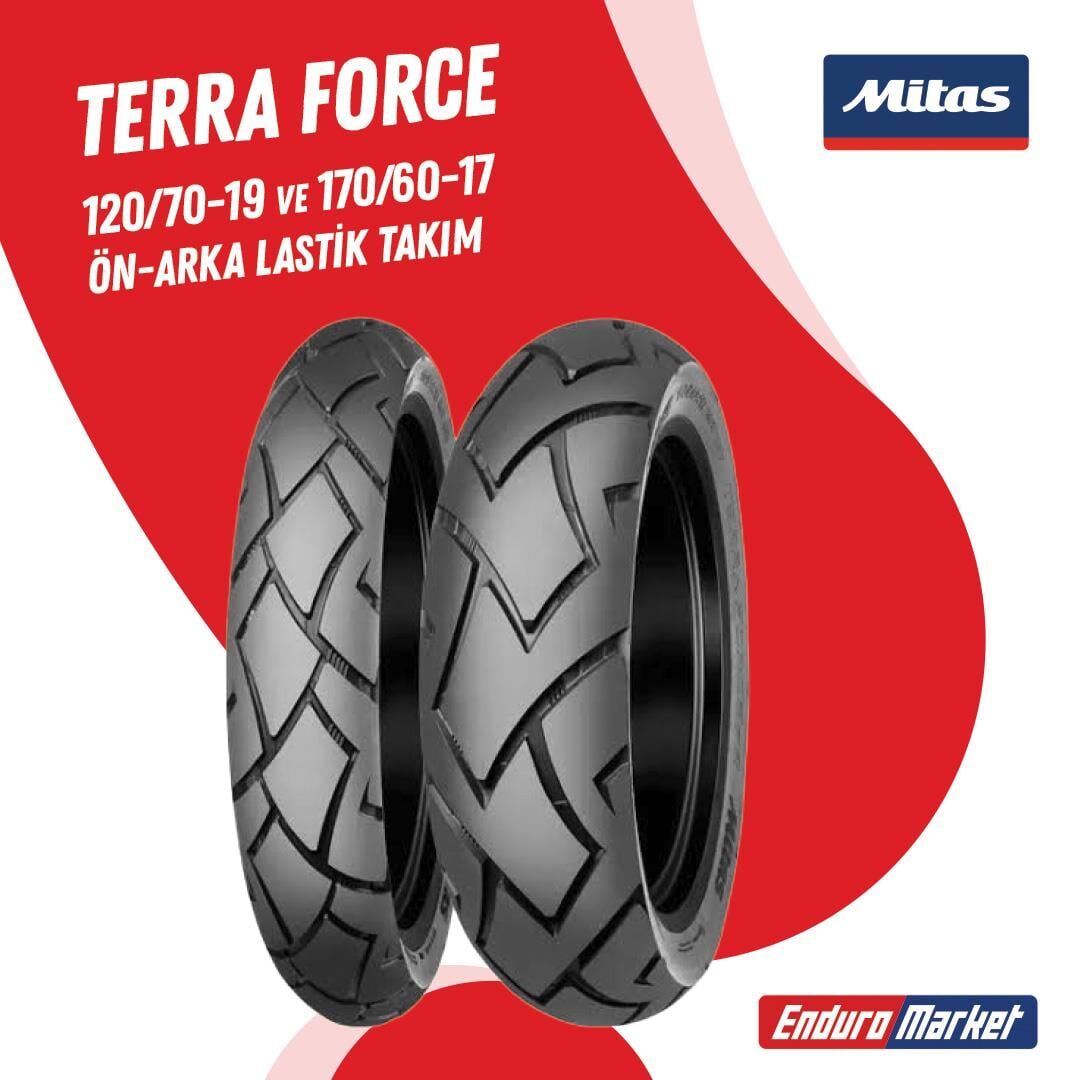 Mitas Bmw 1200 Gs Mitas Terra Force Lastik  Set