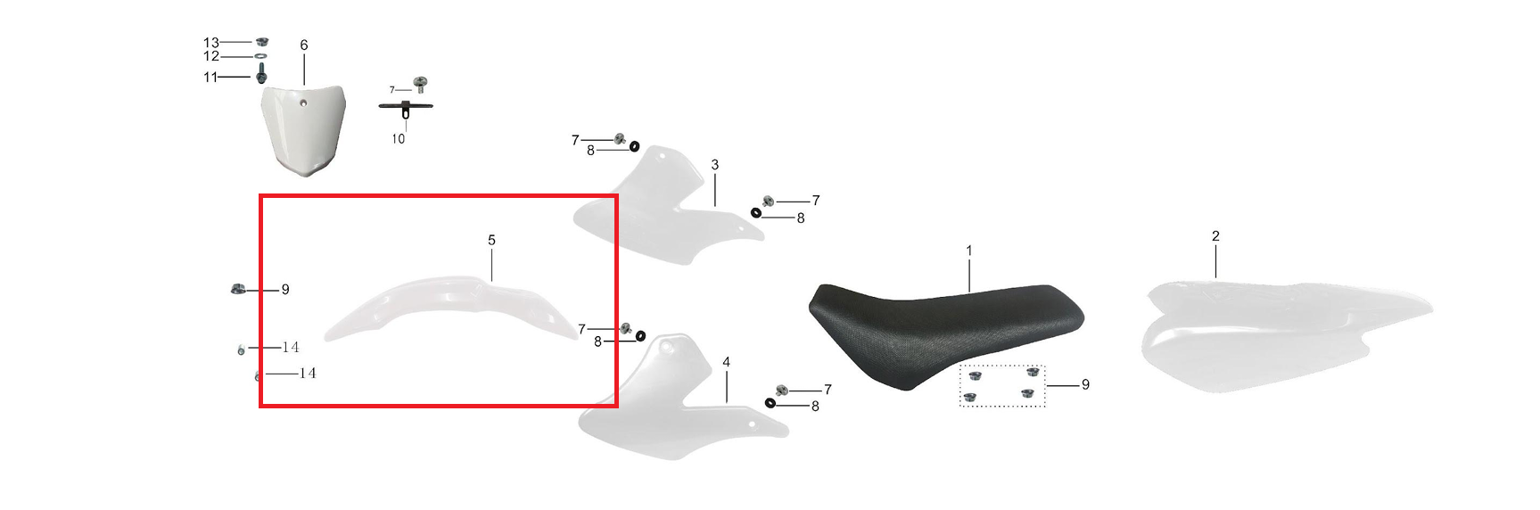 Kayo Kmb 60 Ön Çamurluk