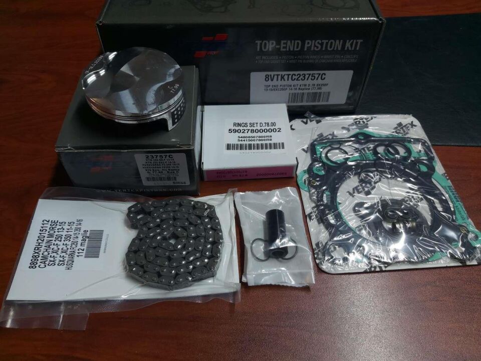 Vertex Ktm 250 Exc-F 14-16 Piston D.77.98 Conta Se