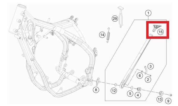 Stand Base Ktm Orj Yp