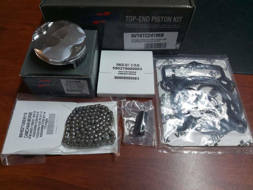 Vertex Ktm 250 Exc-F 17-20 Piston D.77.97 Conta Se
