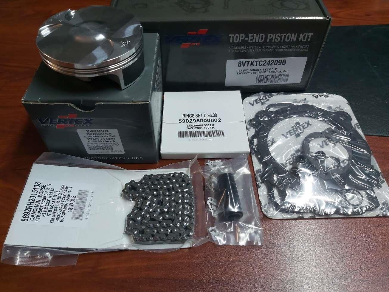 Vertex Ktm 450 Exc-F 17-19 Piston D.94.96 Conta Se