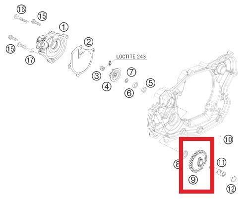 Drıve Wheel Ktm Orj Yp A4-2
