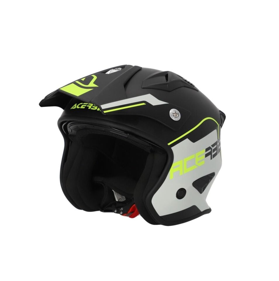 Acerbis Jet Arıa 22-06 Kask Siyah Gri