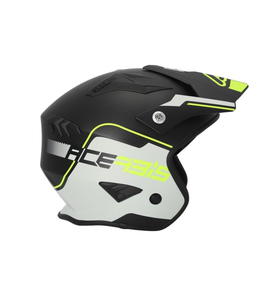 Acerbis Jet Arıa 22-06 Kask Siyah Gri