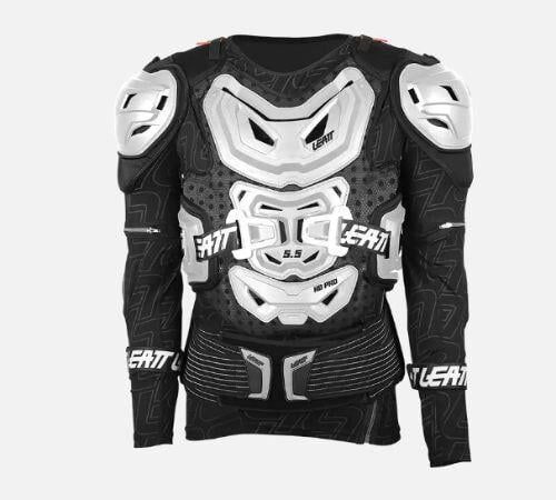 Leatt Body Protector 5.5 Whıte Vücut Koruma