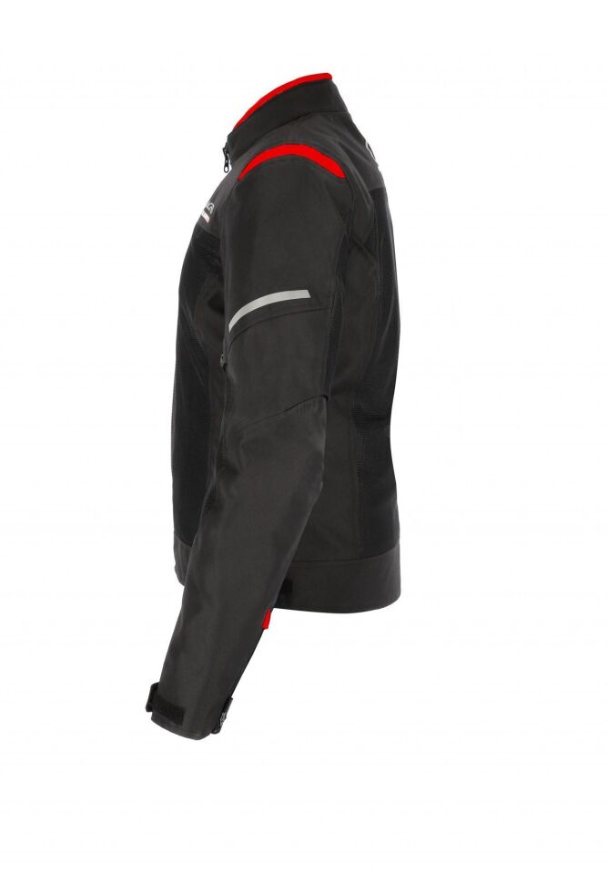 Acerbis Ruby Bayan Yazlık Mont Siyah Kırmızı