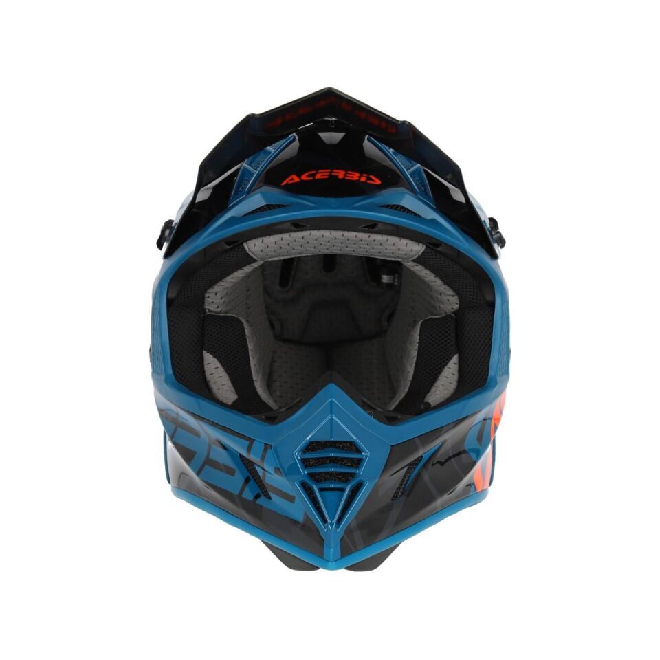Acerbis X-Track 22-06 Kask Mavi Turuncu