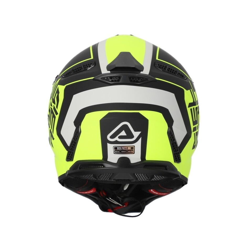 Acerbis Profıle 5 Kask Siyah Sarı