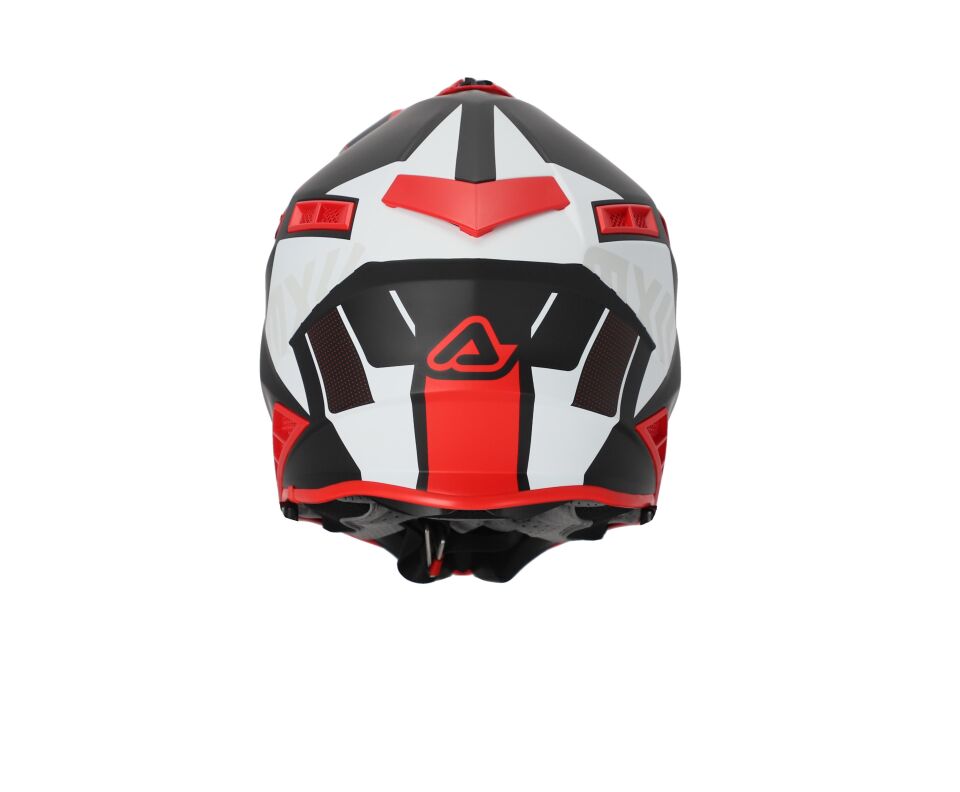 Acerbis X-Track 22-06 Kask Siyah Kırmızı