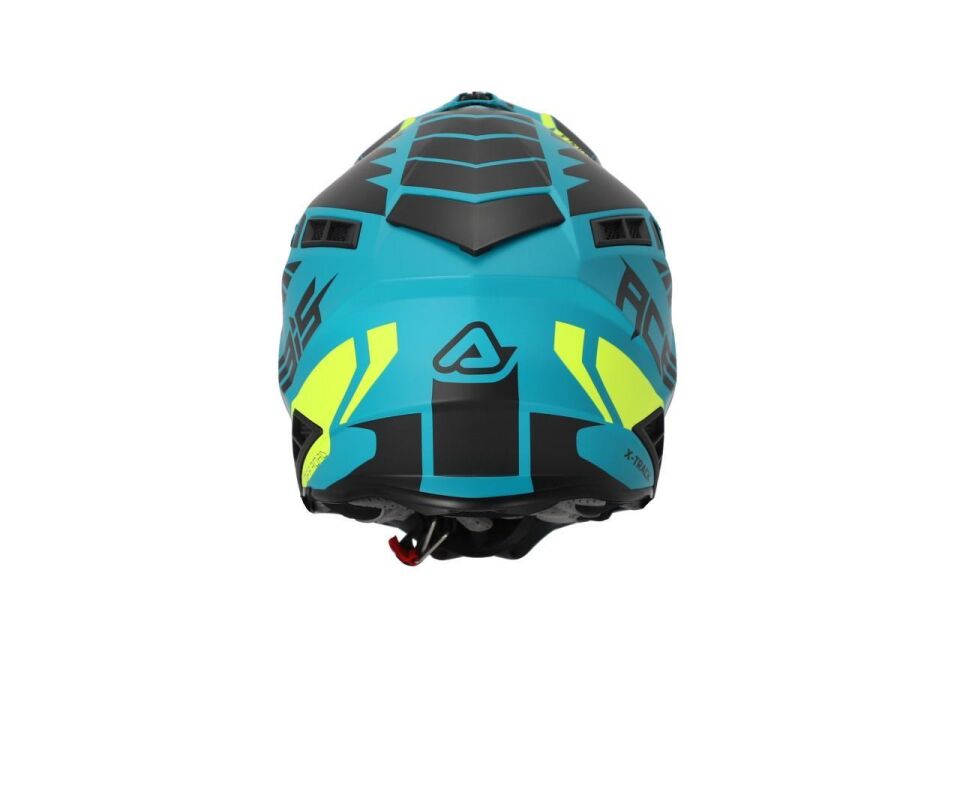 Acerbis X-Track 22-06 Kask Siyah Turkuaz
