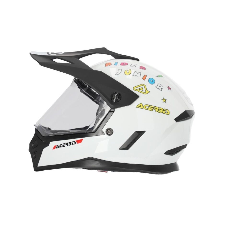 Acerbis Rıder Çocuk Kask Beyaz