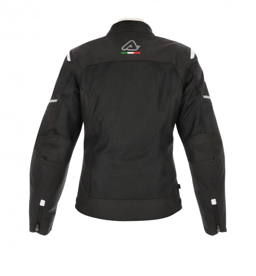 Acerbis Ruby Bayan Yazlık Mont Siyah Beyaz