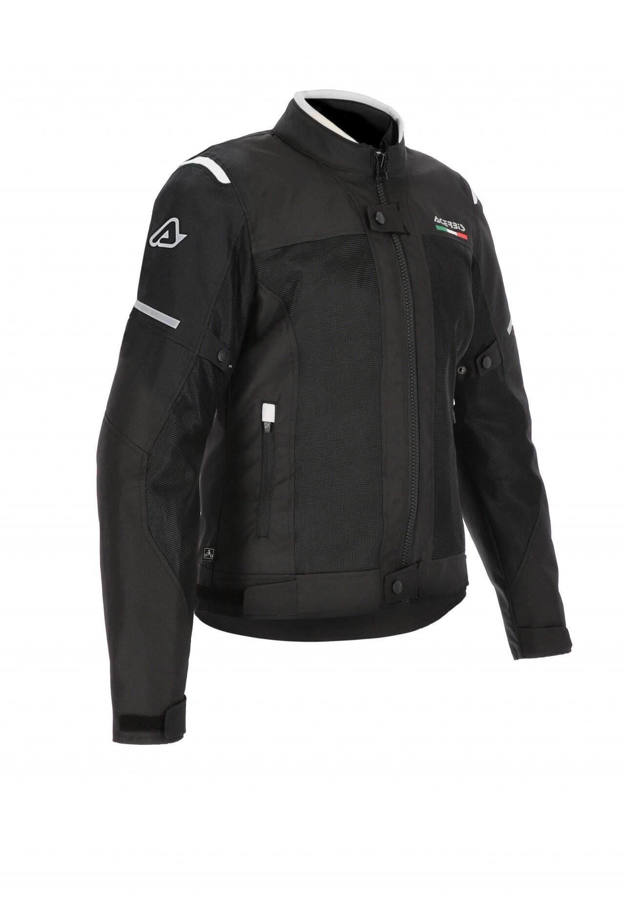 Acerbis Ruby Bayan Yazlık Mont Siyah Beyaz