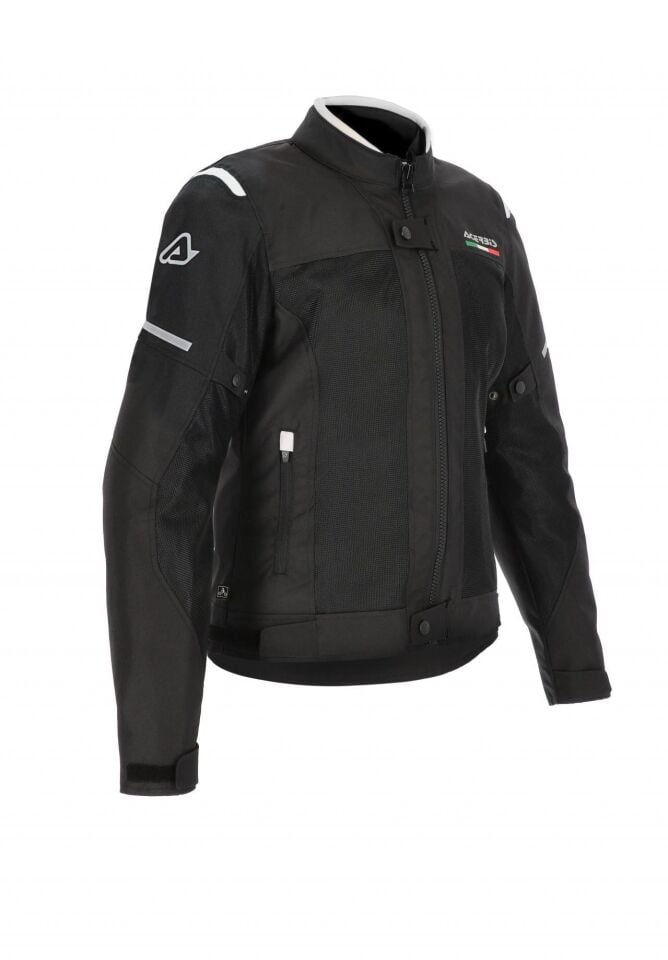 Acerbis Ruby Bayan Yazlık Mont Siyah Beyaz