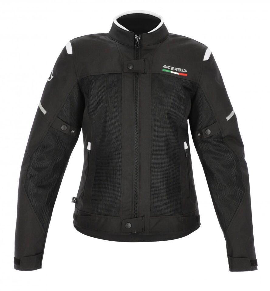 Acerbis Ruby Bayan Yazlık Mont Siyah Beyaz