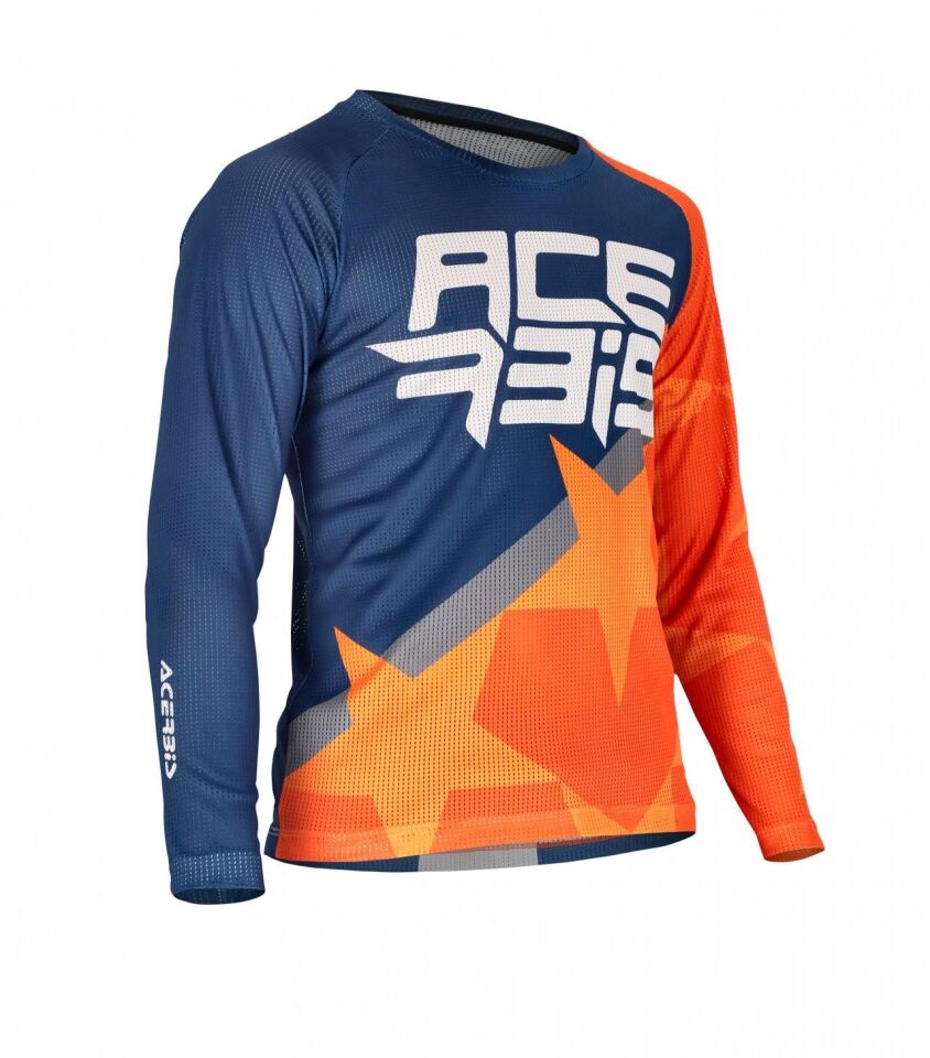 Acerbis Mx J-Wındy One Çocuk Jersey Mavi Turuncu