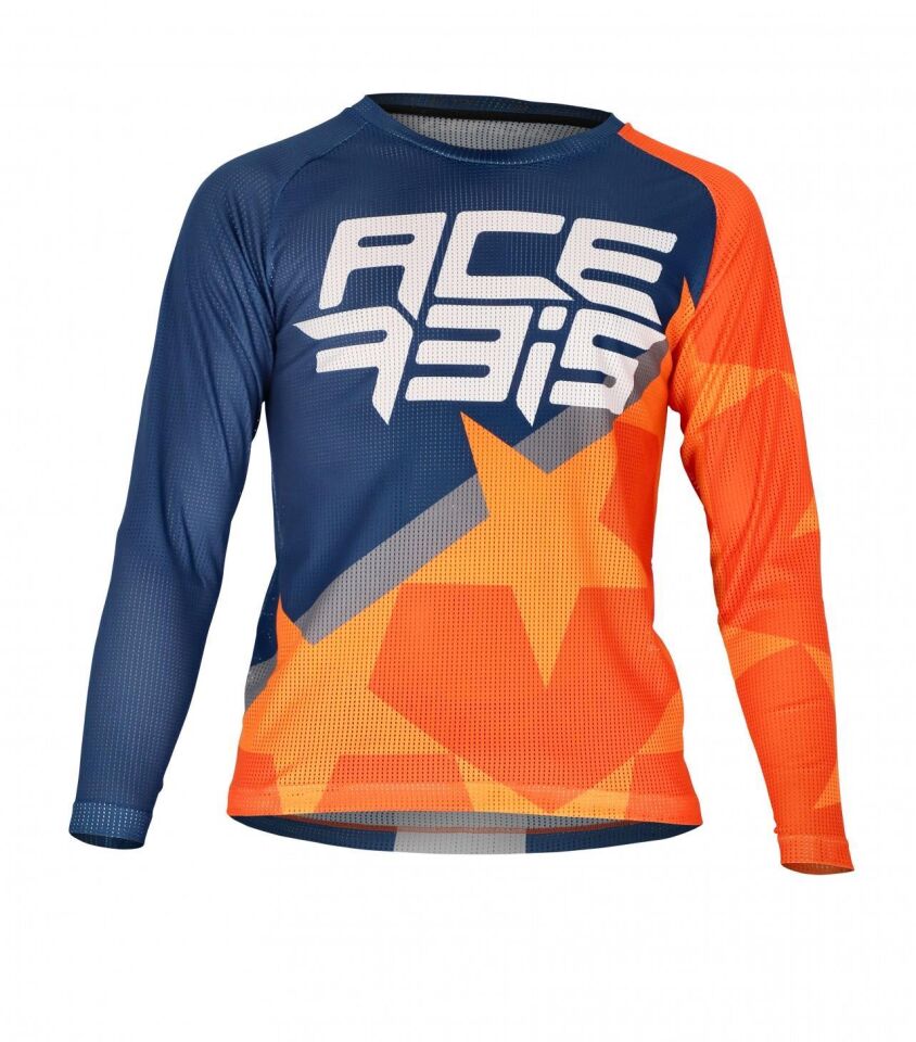 Acerbis Mx J-Wındy One Çocuk Jersey Mavi Turuncu